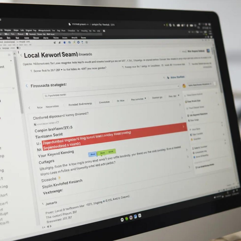 Local SEO: Keyword Research for Small Business Success